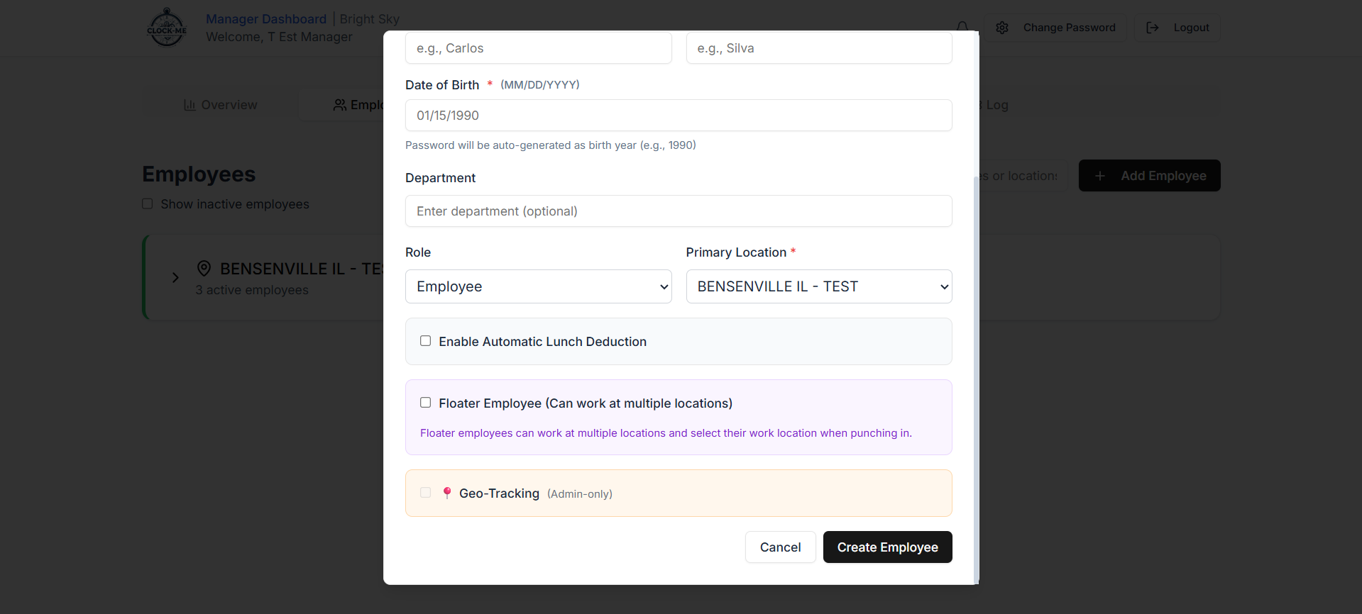 Managing Employees